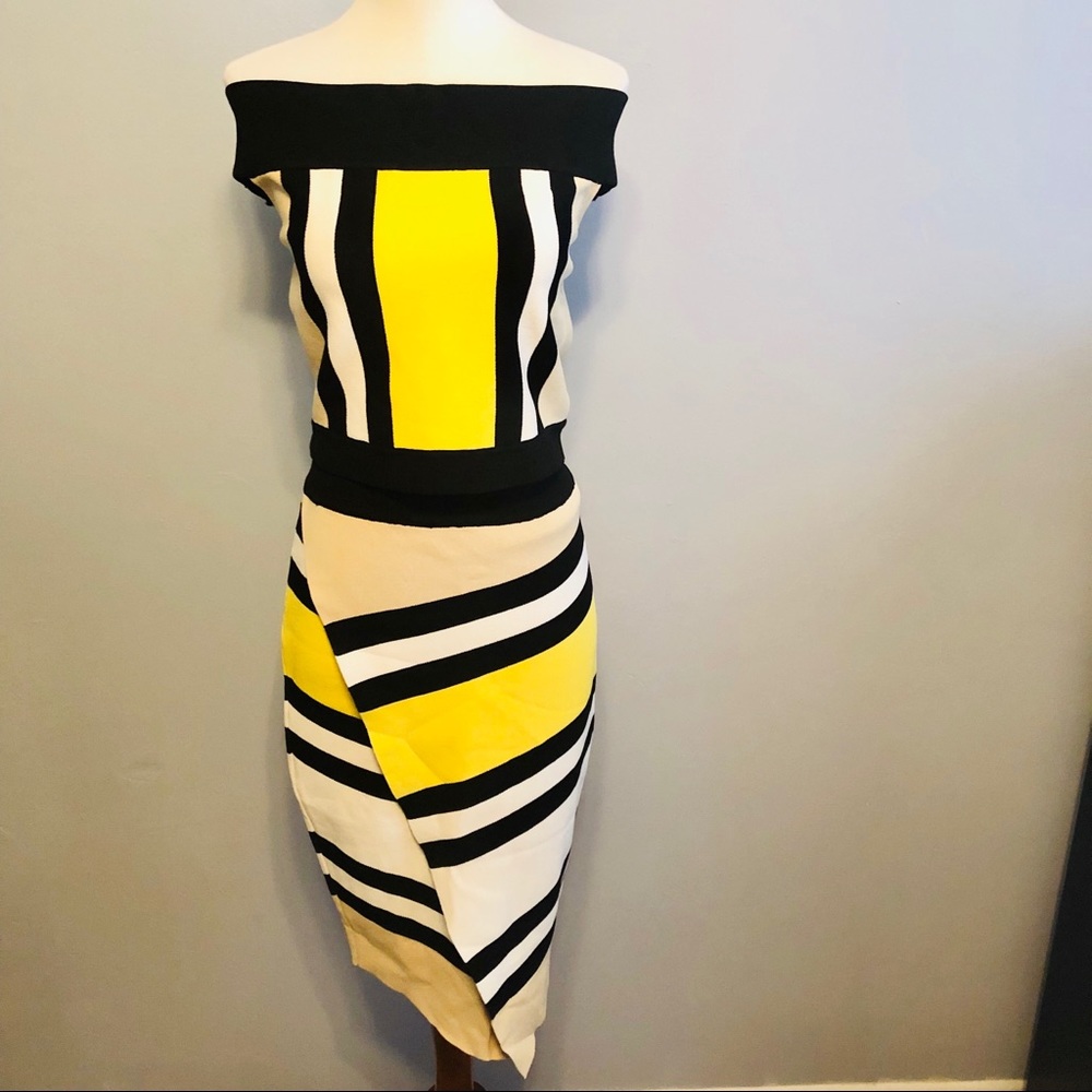 Crop top and wrap skirt